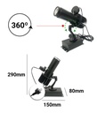 Proyector de logos LED GOBO 30W Interior Rotativo