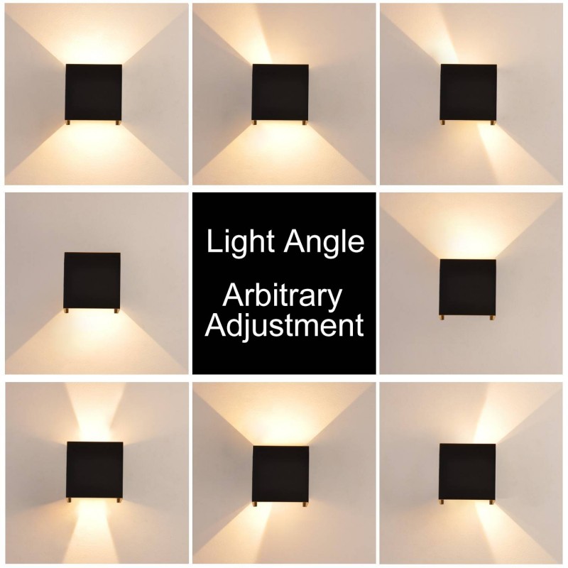 Wall light "KURTIN" 6W dimmable light opening