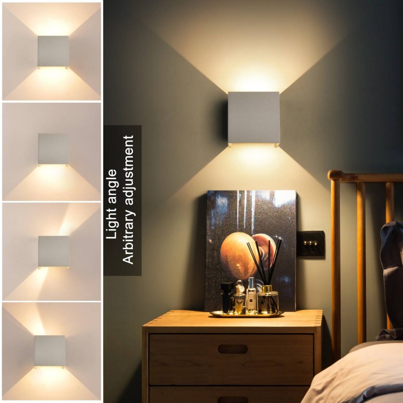 Wall light "KURTIN" 6W dimmable light opening