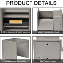 Wall light "KURTIN" 6W dimmable light opening