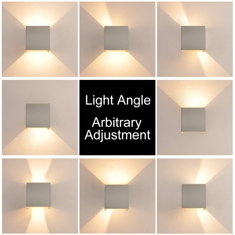 Wall light "KURTIN" 6W dimmable light opening