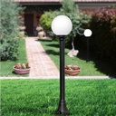 Fumagalli outdoor street light LED "GLOBO MIZAR/G250" 8.5W E27 - CCT