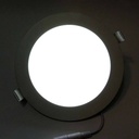 LED downlight plate 12W circular recessed Cut Ø155mm