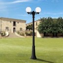 FUMAGALLI "GIGI BISSO GLOBE" 2xE27 outdoor double LED streetlight