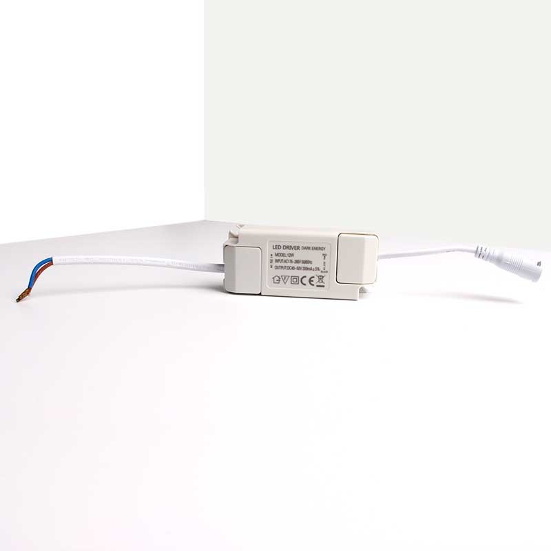 LED downlight plate 12W circular recessed Cut Ø155mm