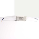 LED downlight plate 12W circular recessed Cut Ø155mm