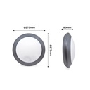 Wall or ceiling light with sensor FUMAGALLI BERTA E27