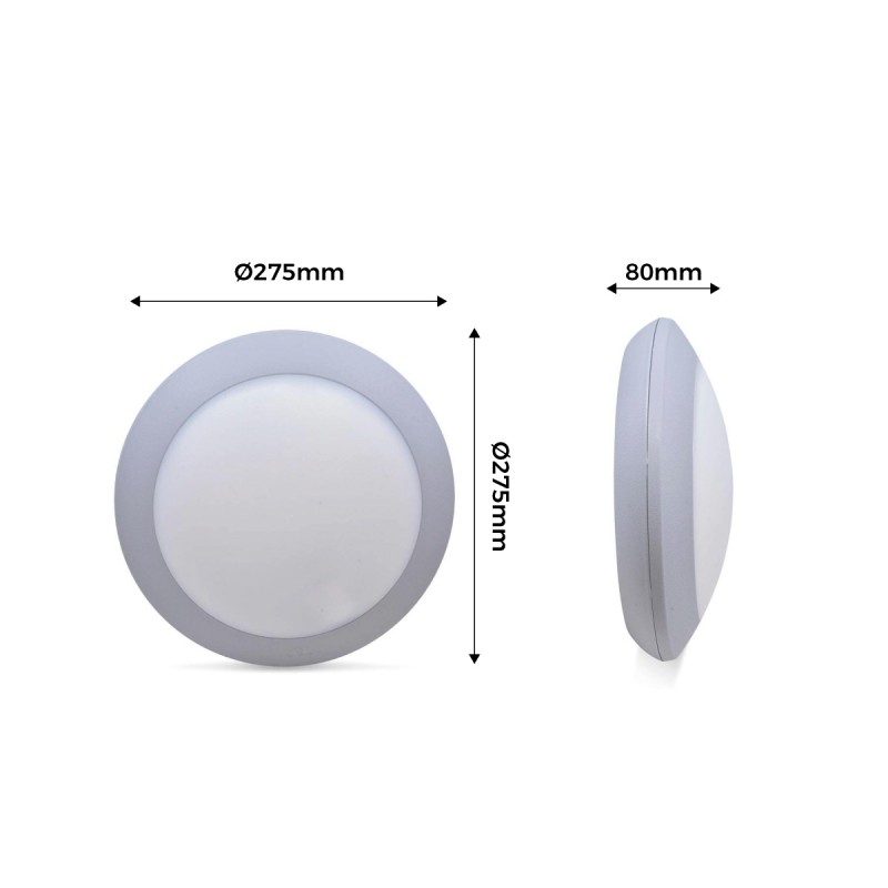 Wall or ceiling light with sensor FUMAGALLI BERTA E27