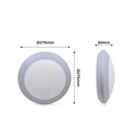 Wall or ceiling light with sensor FUMAGALLI BERTA E27