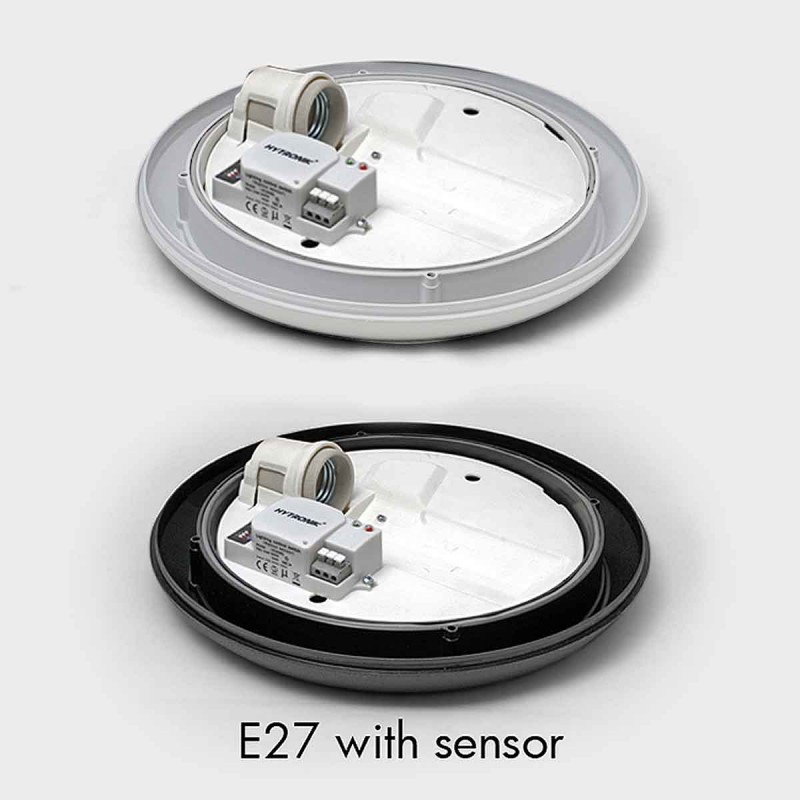 Wall or ceiling light with sensor FUMAGALLI BERTA E27