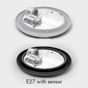 Wall or ceiling light with sensor FUMAGALLI BERTA E27