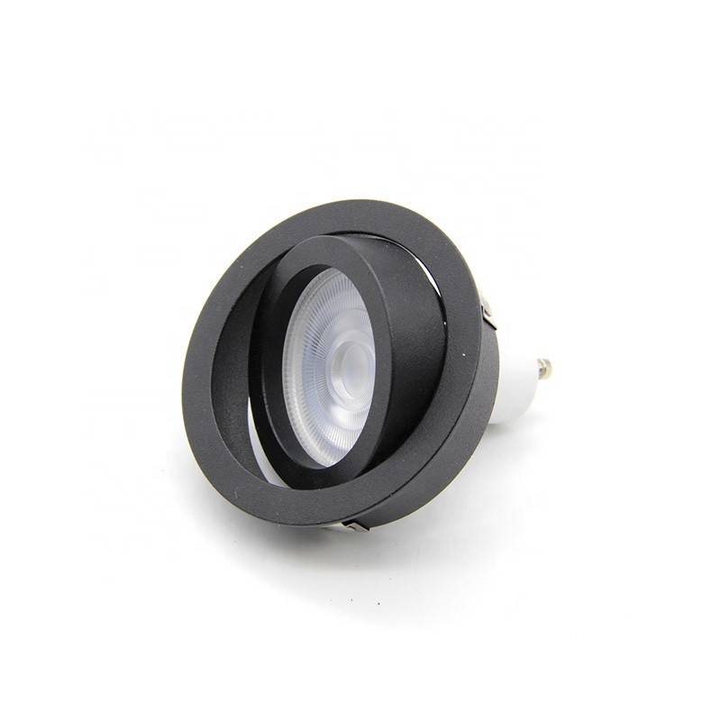 Double aluminum ceiling light "TUB" - Adjustable - 2xGU10