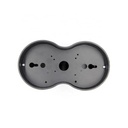 Double aluminum ceiling light "TUB" - Adjustable - 2xGU10