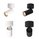 Wall and ceiling light for GU10 bulb, 360º adjustable