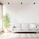 Wall and ceiling light for GU10 bulb, 360º adjustable