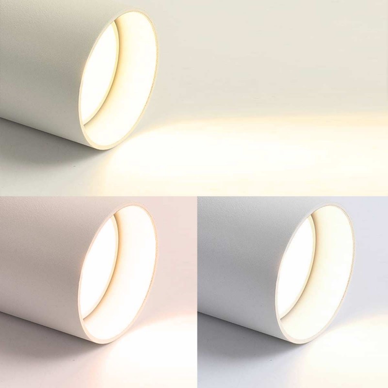 Wall and ceiling light for GU10 bulb, 360º adjustable