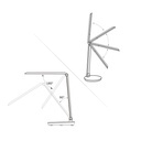 LED Desk Lamp with USB - Dimmable - CCT - 4W