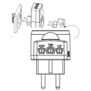 120° Motion Sensor Socket IP20