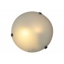 Classic glass ceiling lamp Ø400mm VETRO "Luna Piena" 2xE27