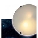 Classic glass ceiling lamp Ø400mm VETRO "Luna Piena" 2xE27