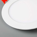 LED downlight plate 12W circular recessed Cut Ø155mm