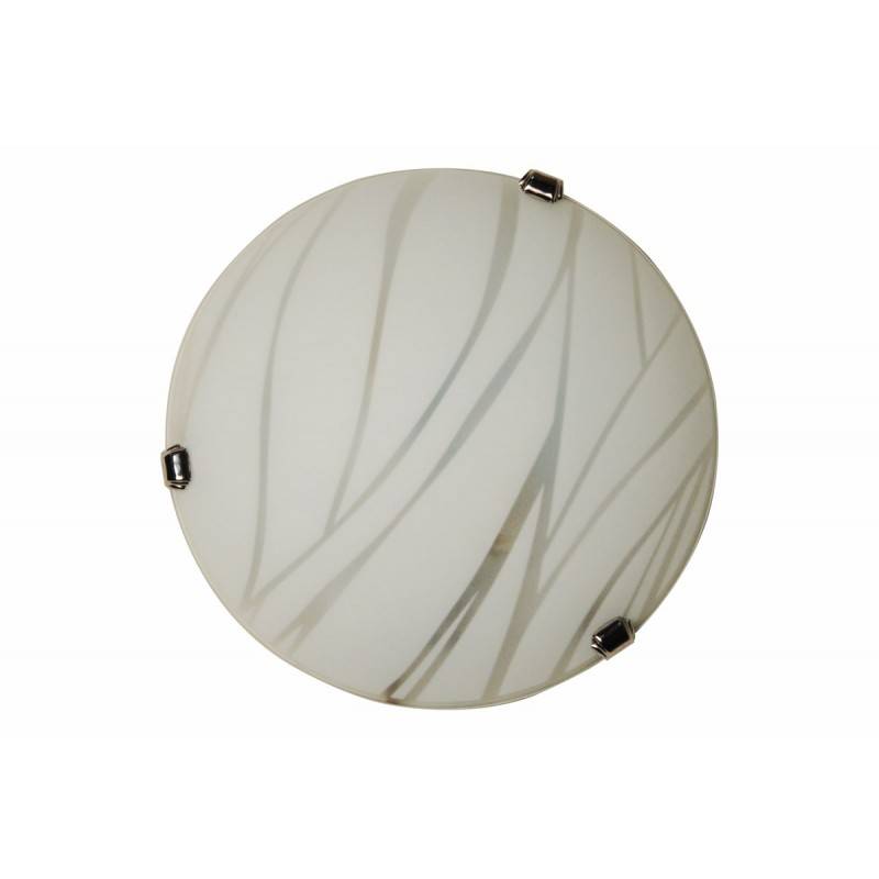 Ceiling wall lamp Ø400mm VETRO "Luna Piena" 2xE27