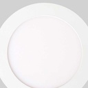 LED downlight plate 12W circular recessed Cut Ø155mm