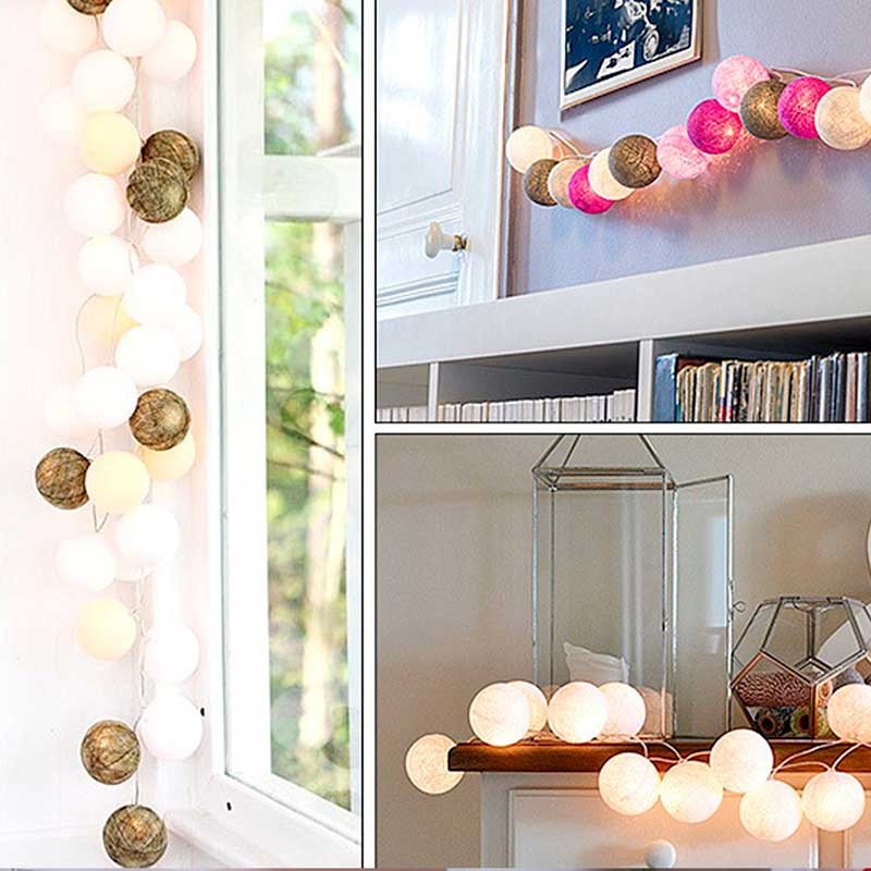 Decorative USB LED light garlands