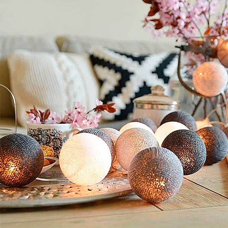 Decorative USB LED light garlands