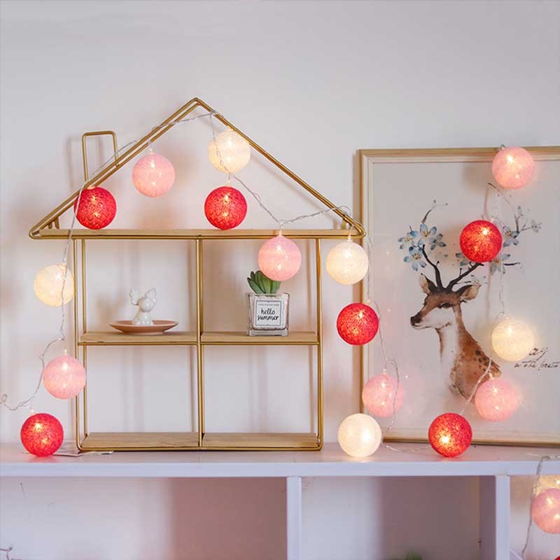 Decorative USB LED light garlands