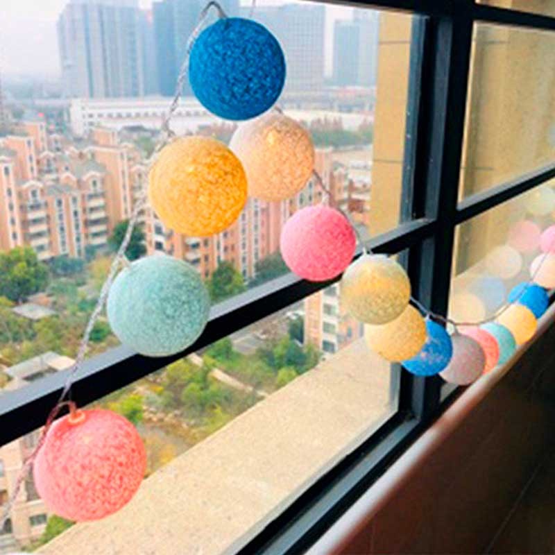 Decorative USB LED light garlands
