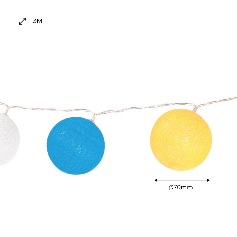 Decorative USB LED light garlands