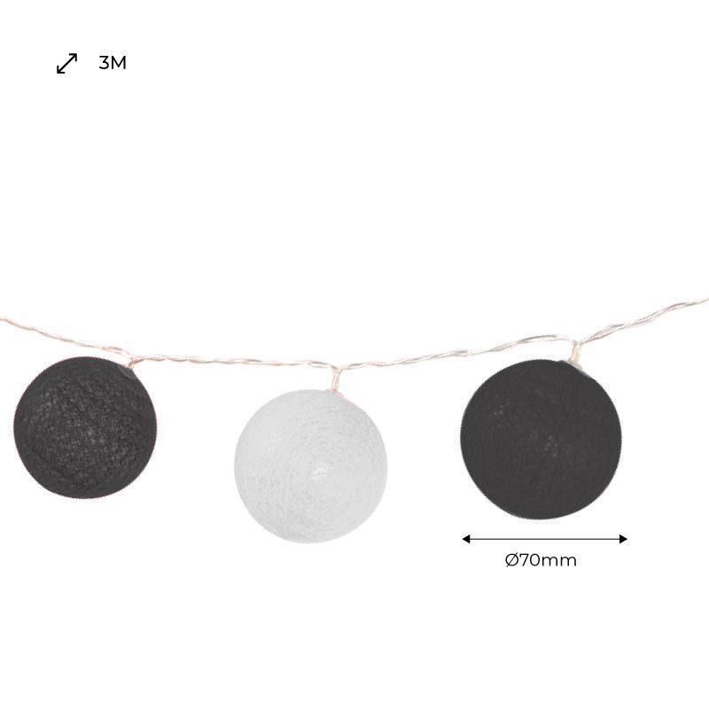 Decorative USB LED light garlands