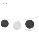 Decorative USB LED light garlands
