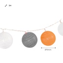 Decorative USB LED light garlands