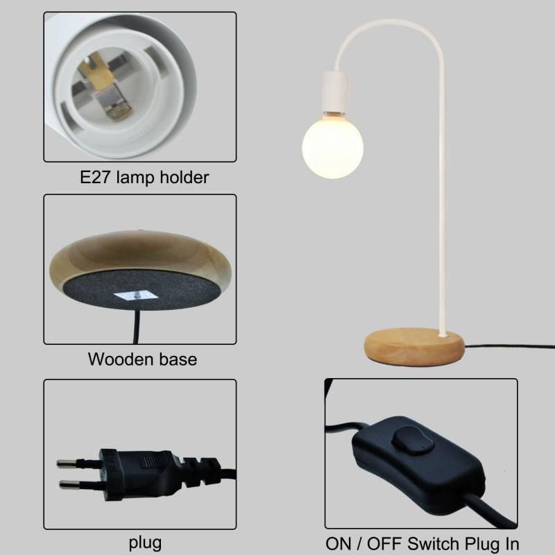 Nordic table lamp "FINNA" - E27