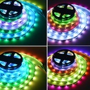 Smart LED Strip IC RGB 12V DC - 14,4 W/m - IP20 - 60 LED/m - Width 10mm - 5 meters