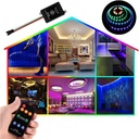IC Pixel RGB/RGBW LED music controller with remote control - 5-12V DC - 600 pixels