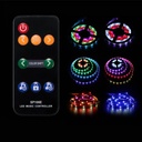 IC Pixel RGB/RGBW LED music controller with remote control - 5-12V DC - 600 pixels