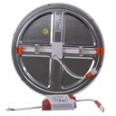 Recessed circular LED downlight - Adjustable cutout diameter: Ø 50 to 205 mm - 20W