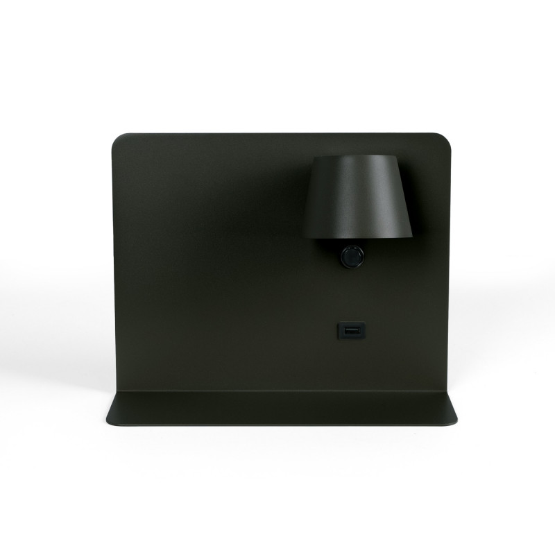 Wall light for reading with USB port "BASKOP" - 6W - Right light