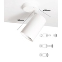 Adjustable LED Ceiling Spotlight - GU10