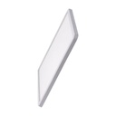 Square recessed LED downlight plate with adjustable diameter 20W
