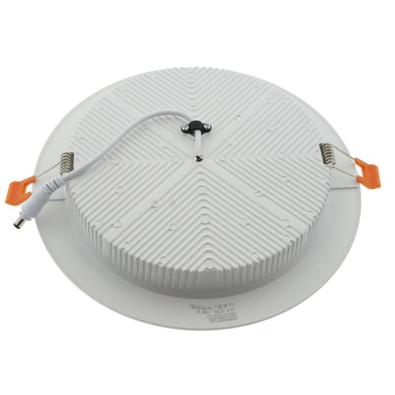 Recessed circular LED downlight - 25W - Professional use - Ø190 mm