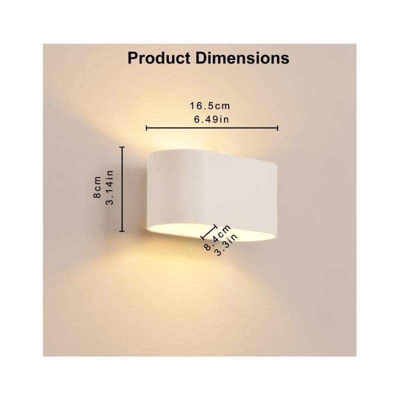 Interior wall sconces "UP and Down" G9