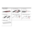 LED strip profile integration / trimless - 18x15mm - With diffuser - 2 meters