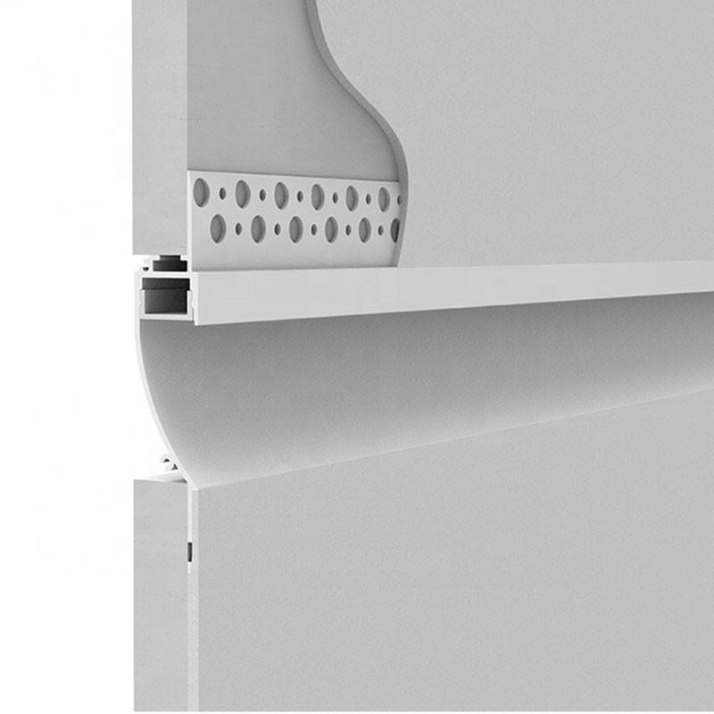 LED strip profile integration / trimless - 18x15mm - With diffuser - 2 meters