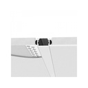 LED strip profile integration / trimless - 13x14mm - With diffuser - 2 meters