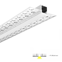 LED strip profile integration / trimless - 13x14mm - With diffuser - 2 meters