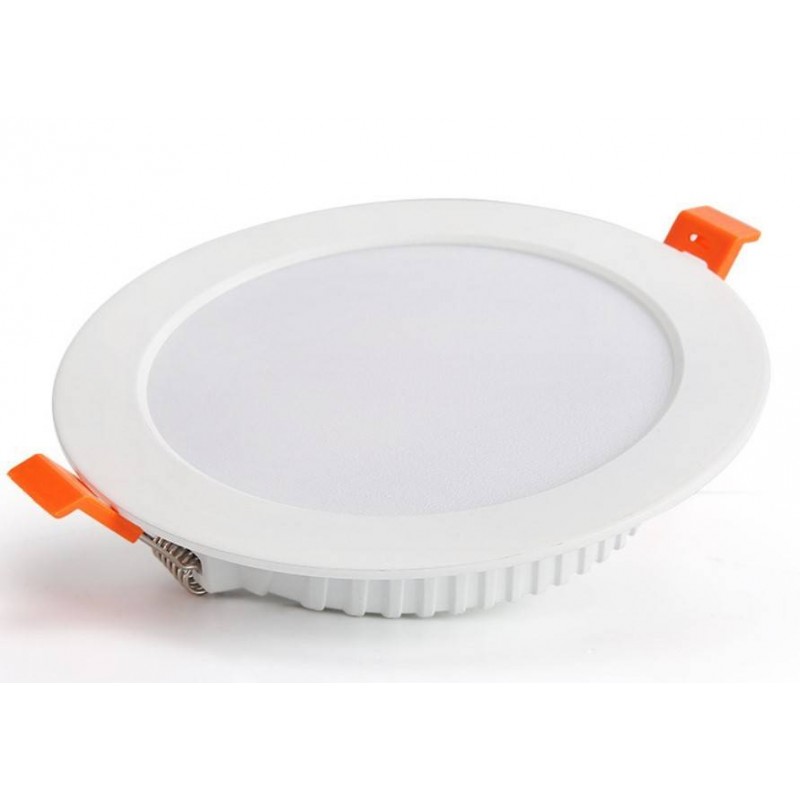 Recessed circular LED downlight - 25W - Professional use - Ø190 mm